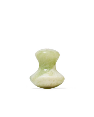 Gezichtsmassagepaddestoel gemaakt van natuurlijke jade van Crystallove - 1