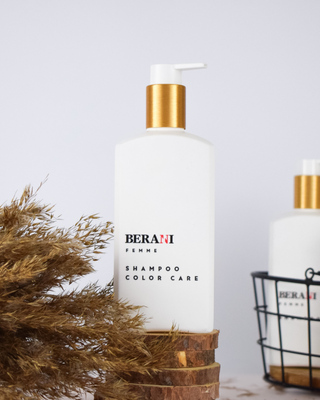 Natuurlijke shampoo voor gekleurd haar met kerascalp hydraterende en beschermende Berani Femme - 2