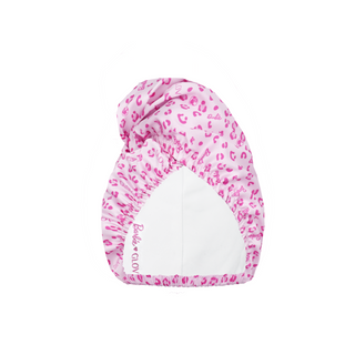 Dubbellaagse turban voor haar Barbie Double Sided Hair Wrap Sport&Satin Pink Panther van Glov - 1