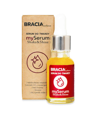 Oplichtend gezichtsserum met vitamine C en squaleen Shake&Shine van Bracia Mydlarze - 1