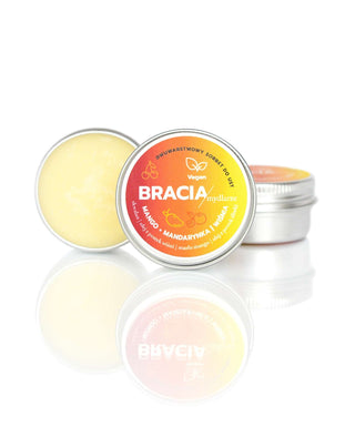 Fruitige sorbet voor droge en gesprongen lippen, kers, mango en mandarijn, Bracia Mydlarze - 4