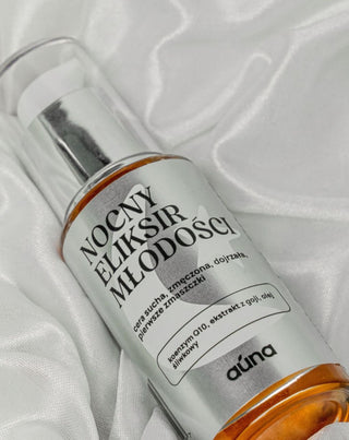 Nachtelijk jeugdelixer met co-enzym Q10, speciaal ontworpen voor de droge, vermoeide en rijpere huid van Auna - 3