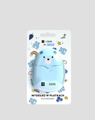 Blauwe zeepvlokken voor kinderen Blueberry HiSkin for Kids 50 stuks - 1