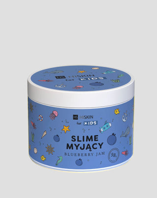 Slijm voor kinderen om te baden blauw Blueberry Jam HiSkin for Kids - 1