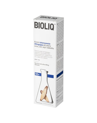 Intensieve liftcrème voor de huid van de ogen, lippen, hals en decolleté 55+ Bioliq - 2