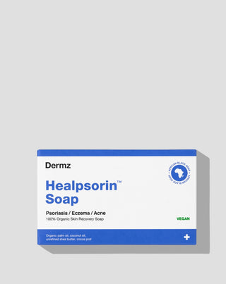 Afrikaanse zwarte zeep tegen acne, psoriasis en eczeem Healpsorin Dermz - 1
