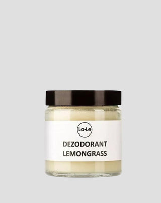 Verfrissende biologische deodorantcrème met zuiveringszout Lemongrass La-Le - 1