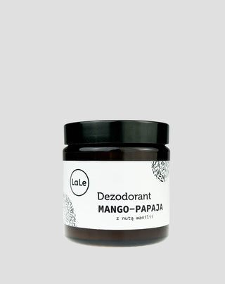 Ecologische deodorantcrème - Mango-papaja met een vleugje vanille die een langdurig fris gevoel geeft La-Le - 1