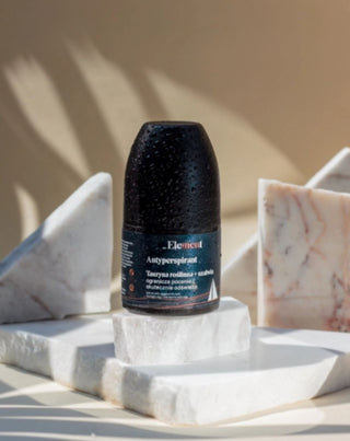 Anti-transpirant roll-on voor mannen met de geur van patchouli, jasmijn en grapefruit, Element Men - 2