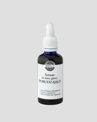 Serum voor de hoofdhuid ter bevordering van haargroei met een mix van Indiase kruiden BIOUP - 1