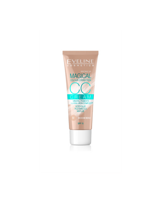 Multifunctionele foundation, nr. 52 Medium Beige, van Eveline Magical Colour Correction CC