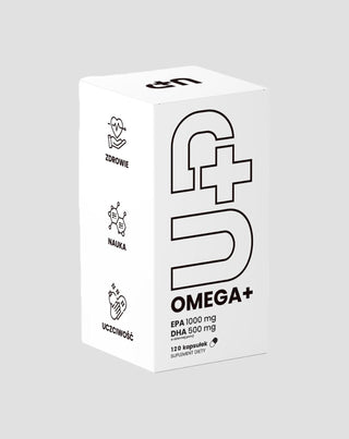 Voedingssupplement Up Omega+ met onverzadigde Omega-3 vetzuren Health Pharma, 120 capsules - 1