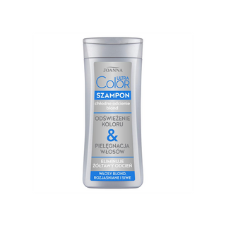 Shampoo voor koele blondtinten die gele tinten elimineert, Ultra Color van Joanna - 1