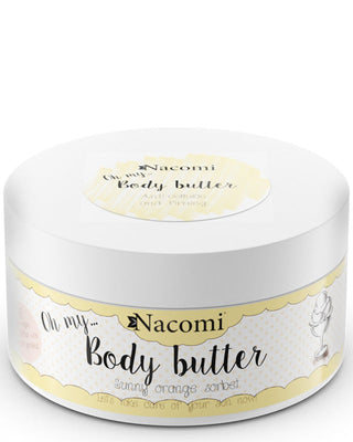 Regenererende Body Butter sinaasappelsorbet voor alle huidtypes Nacomi