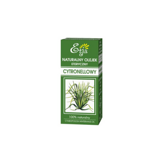 Natuurlijke citronella etherische olie van citroengras stengels en bladeren Etja - 1