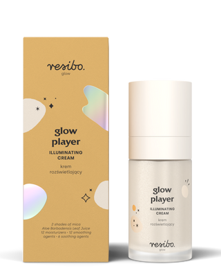 Glow Player verlichtende en hydraterende gezichtscrème 30 ml Resibo - 1