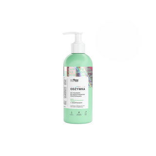 Gladmakende conditioner voor haar na keratine straightening dus!flow - 1