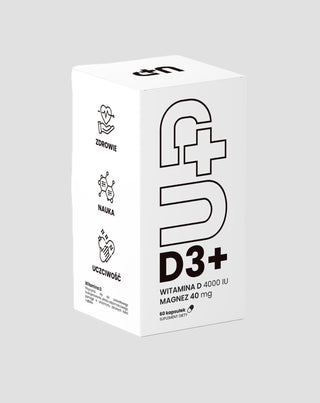 Supplement Up D3+ Vitamine D3 in combinatie met magnesium UP Health Pharma 60 capsules - 1