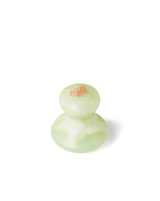 Gezichtsmassagepaddestoel gemaakt van natuurlijke jade van Crystallove - 2
