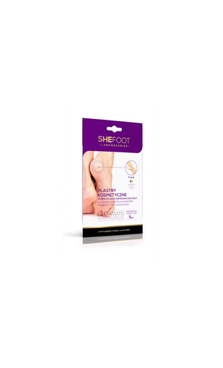 Cosmetische pleisters voor eeltige hielen met natuurlijk papaja-extract, SheFoot - 1