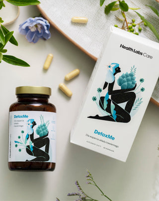 Voedingssupplement ter ondersteuning van het werk van het spijsverteringsstelsel DetoxMe Health Labs Care 90 capsules - 2