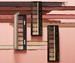 Eveline Essential Rose oogschaduwpalette 8 kleuren in beige en roze tinten