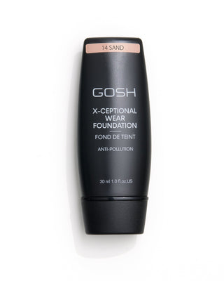 Medium dekking, langhoudende foundation x-ceptional wear tint 14 sand Gosh - 1