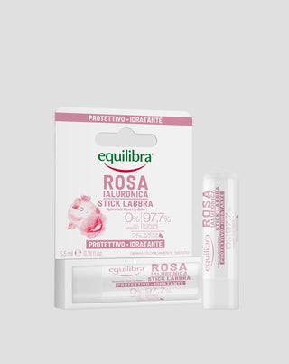 Rozen lippenbalsem met hyaluronzuur Equilibra - 1
