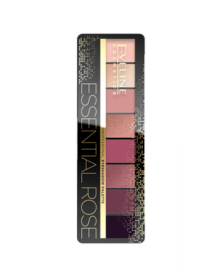 Eveline Essential Rose oogschaduwpalette 8 kleuren in beige en roze tinten