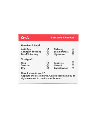 Verstevigende gezichts- en halscrème met 5-HTP aminozuur Face & Neck Cream Q+A - 3