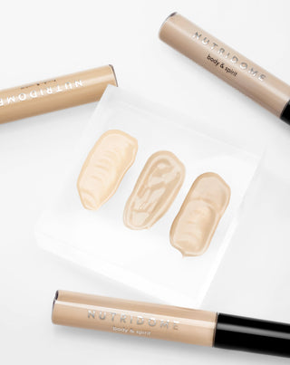 Dekkende concealer voor onder de ogen met vitamine C tegen onvolkomenheden voor de rijpere huid van Nutridome - 3