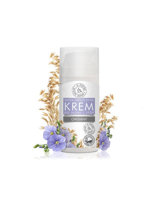 Havermoutcrème met lijnzaad en sinaasappelolie voor handen en voeten E-Fiore - 1