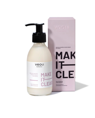 Natuurlijke reinigende emulsie voor het gezicht Make it Clear van Veoli Botanica - 1