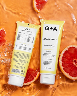 Hydraterende en kalmerende grapefruit gezichtsreinigingsbalsem, Grapefruit Cleansing Balm, Q+A - 2