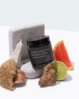Sandelhout mousse voor het lichaam met grapefruit en bergamot van MgLife - 3