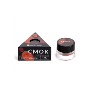 Beschermende cranberry lippenbalsem, Cmok, Opcja Natura - 4