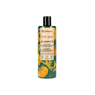 Shampoo voor door stylingsbehandelingen verzwakt haar met pompoenzaadolie Vis Plantis - 1
