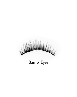 Herbruikbare 2D kunstwimpers op een strip, zacht en licht, Bambi Eyes Bamm!Lashes - 2