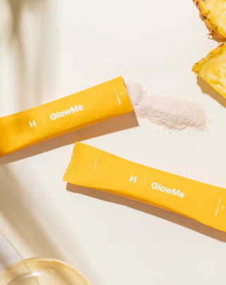 Collageen om te drinken GlowMe met ananas-mango smaak, Health Labs Care, 30 zakjes - 2