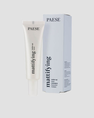 Matterende siliconen make-upbasis met vitamine E voor de vette en gemengde huid, genaamd Mattifying van Paese - 1