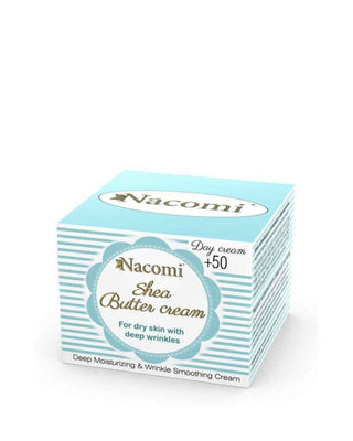 Dagcrème met sheaboter en hyaluronzuur +50 Nacomi