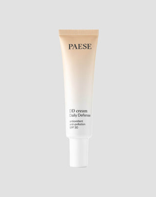 Subtiel oplichtende kleur corrigerende DD-crème met SPF 30 in de kleur 2W beige van Paese - 1