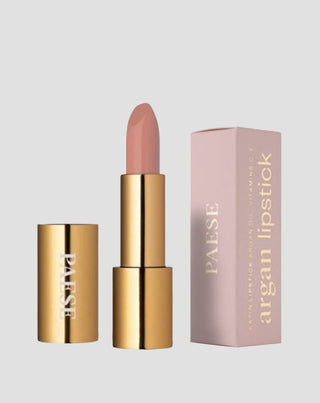 Crème-lippenstift met arganolie in de magnetische kleur poederroze nr. 17 van Paese - 1