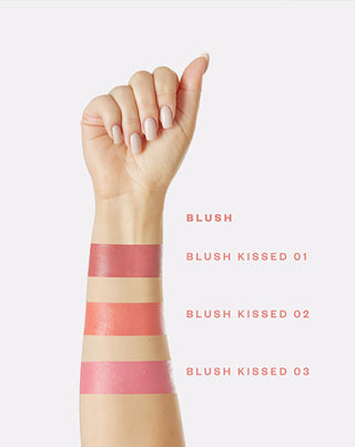 Crèmige blush voor de wangen in de koraalroze tint Blush Kissed 02 Paese - 3