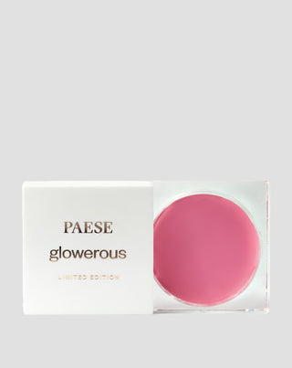 Crème blush voor lippen, ogen, wangen Glanzende melkroos Paese