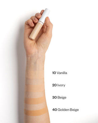 Camouflagestift voor de ogen om fijne lijntjes weg te werken 40 goudbeige run for cover Paese