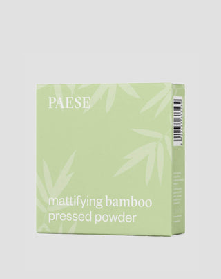 Matterend geperst bamboepoeder verrijkt met zijdepoeder om talg te absorberen Paese - 3