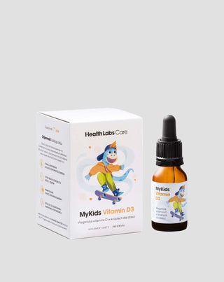 Veganistische vitamine D in druppelvorm voor kinderen, MyKids Vitamin D3 van Health Labs Care - 1