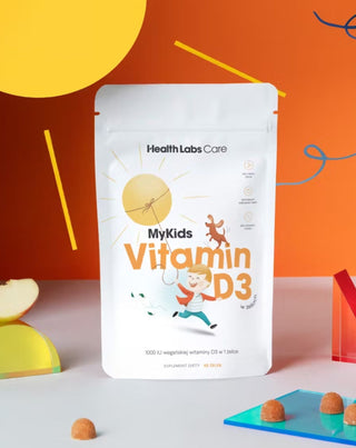 Veganistische Vitamine D voor Kinderen MyKids Vitamine D3 in Gummies van Health Labs Care 60 stuks - 2