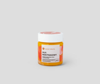 Een natuurlijke duindoorn bodymousse voor de droge en doffe huid, van Opcja Natura - 1